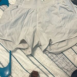 White Athletic Shorts (Lululemon)